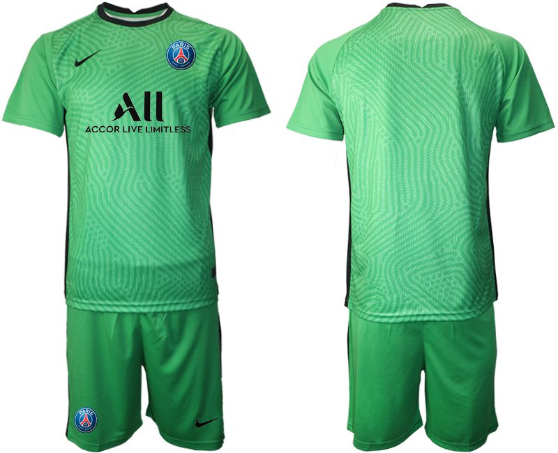 Men 2020-2021 club Paris St German green goalkeeper Soccer Jerseys->other club jersey->Soccer Club Jersey